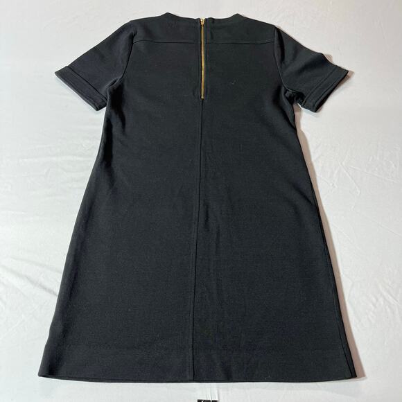 J. Crew Shift Dress Wool Zipper Pockets Women's Size 12 - Picture 3 of 13